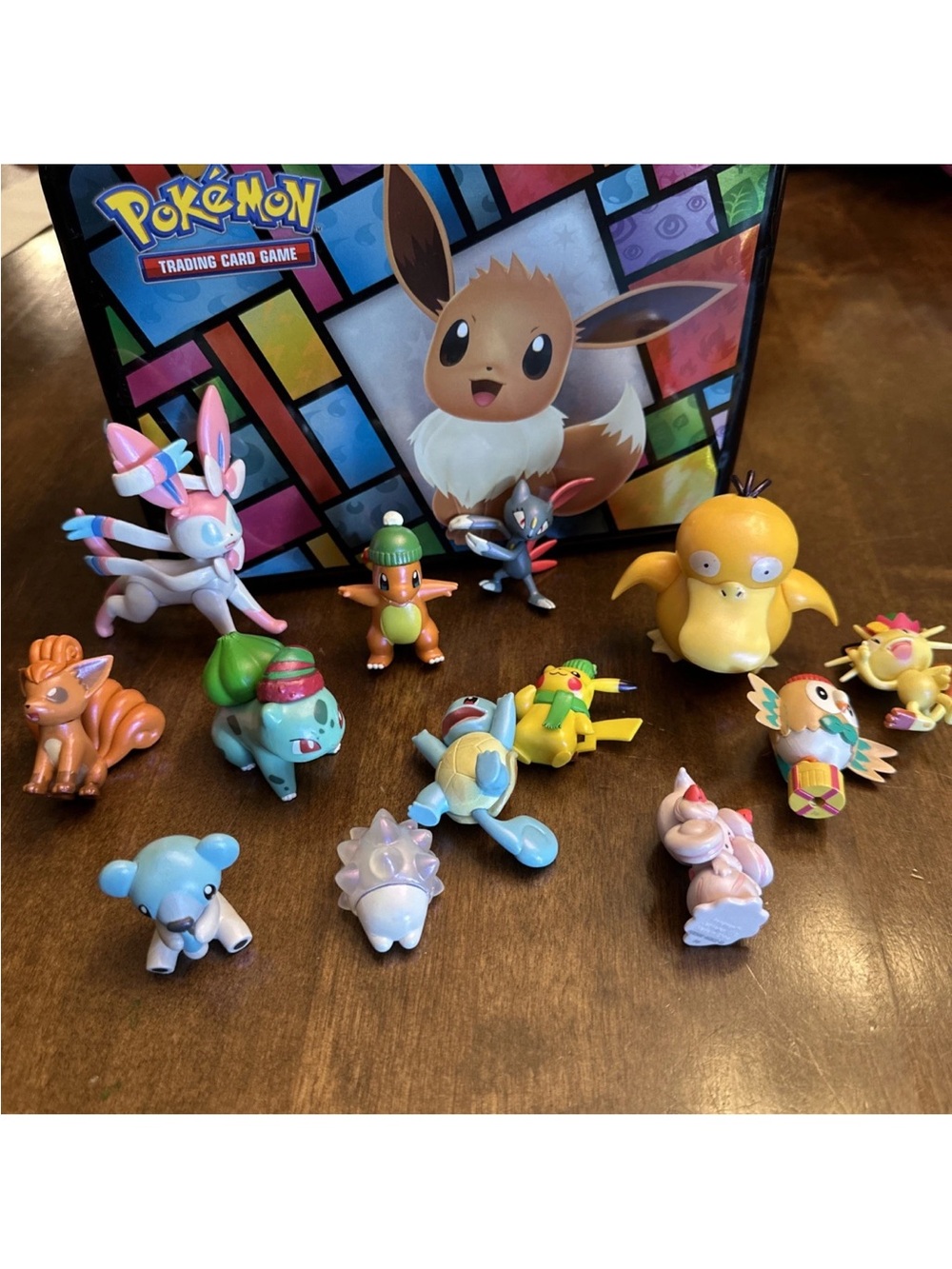Pokemon Lot of Toys Bundle Collectible Figurines (All Pictured + Lunchbox Case)